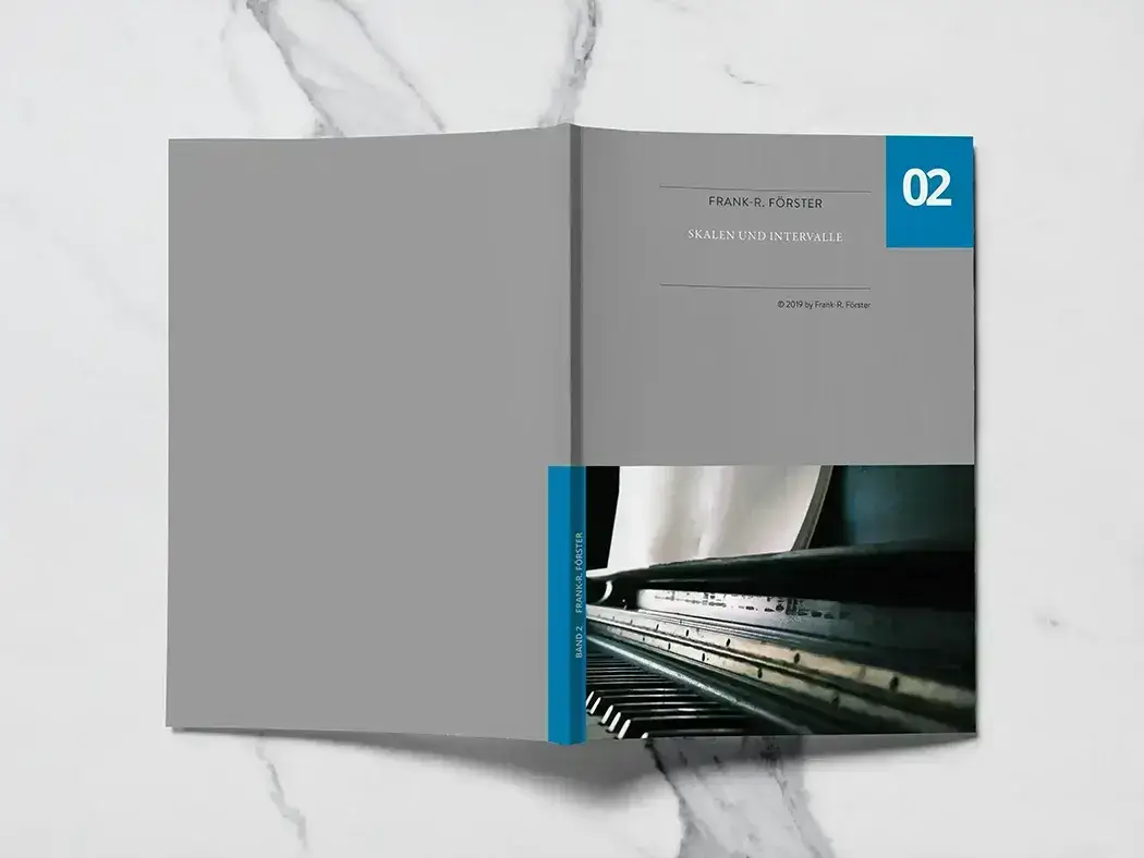 Buchcover: Skalen und Intervalle in der Musik