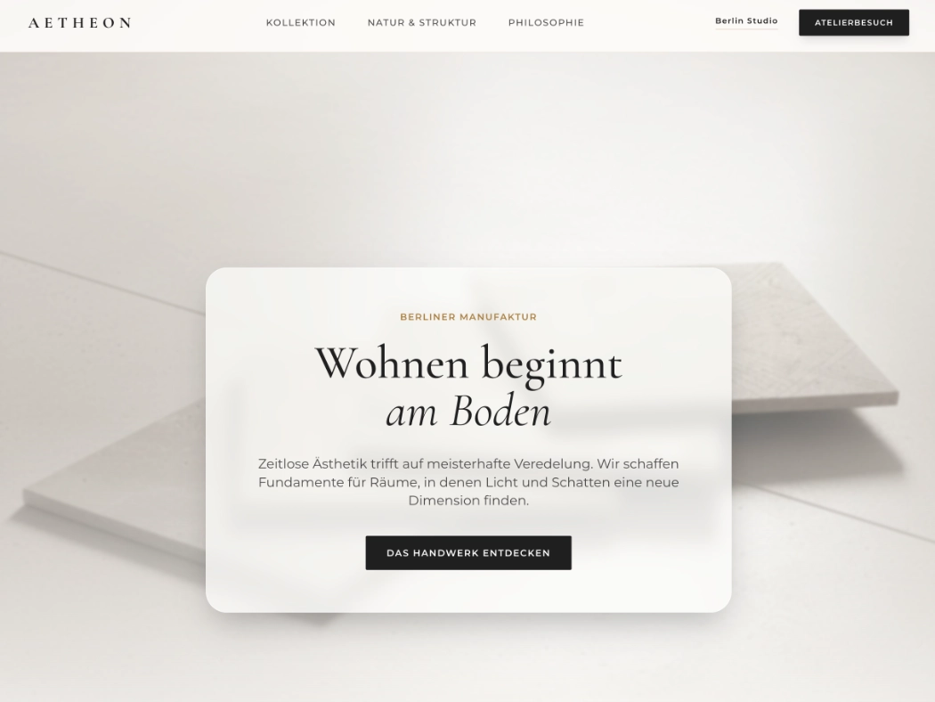Referenz: AETHEON Website